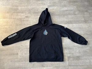 VOLCOM HOMBRE ICÓNICO STONE SKATE SURF SNOWBOARD, CÁLIDA SUDADERA CON CAPUCHA / ¡RARO! ¡NUEVO! - Imagen 1 de 8