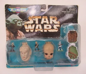 Vintage 1996 Star Wars Micro Machines Galoob 68020 Bib Fortuna & Figrin D'an NIP - Picture 1 of 3