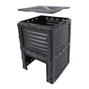 Large Garden Compost Bin 80 Gallon Outdoor Composter Bin from BPA Free Material - Picture 1 of 11