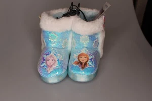 Disney Frozen 2 Slipper Bootie Slipper Toddler Girls Various Sizes NWT - Picture 1 of 3