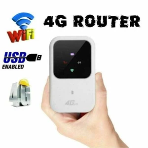 Mini Router Wifi Modem Portatile 3g 4g Lte Hotspot Wireless Ricaricabile M80 - Foto 1 di 1