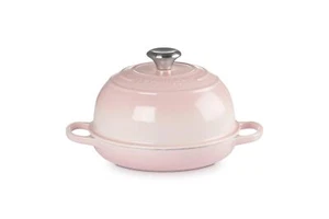 Le Creuset Bread Oven 24cm 9.4 inch Shell Pink silver color knob Home Bakery - Picture 1 of 7