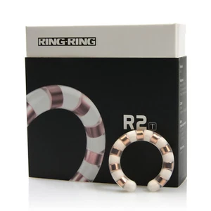 New Power Ring 2T, Magnet Silicone Penis Ring, Impotence, Erection Aid - Picture 1 of 6