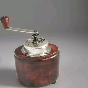 Danish COFFEE GRINDER Oval Shaped Mill Moulin Cafe Molinillo Kaffeemuehle caffe - Picture 1 of 7