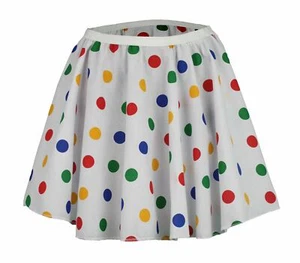 Childs Children in Need Pudsey Multicoloured Polka Dot Spot Fancy Dress Skirt - Picture 1 of 1