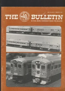 THE TTOS BULLETIN, FROM THE TOY TRAIN OPERATING SOCIETY-MARCH 1991 - Picture 1 of 4