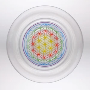 (€11,08/1JR) Set of 6 Mythos Glasses - Happy with Flower of Life - Colorful - Picture 1 of 1