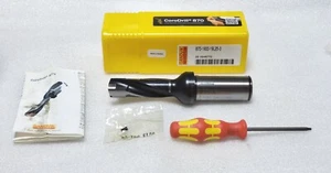 6035743 Sandvik 870-1900-19L25-3 CoroDrill 870 Exchangeable Tip 19 mm. Drill,New - Picture 1 of 11