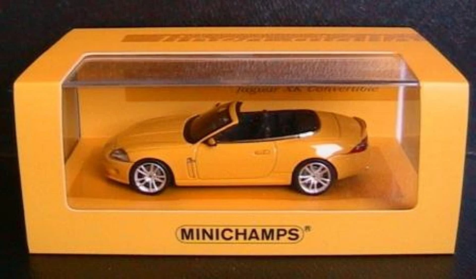 1/43 Minichamps Jaguar XK Convertibile 2005 Linea Giallo