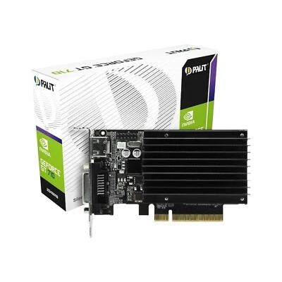 Palit GeForce GT 710 2GB DDR3 Silent Graphics Card - Image 1 of 4