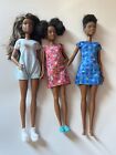 African American Dolls 3 Barbie Skipper Teen Teacher Lot