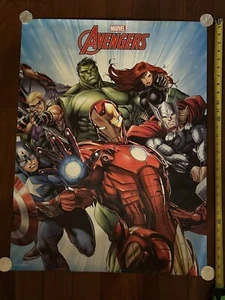 2 X Marvel Avengers Huge Poster 30X23” , Ships W Mailing Tube - Picture 1 of 10