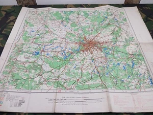 Mapa de la RAF de la Segunda Guerra Mundial "BERLÍN" con INFORMACIÓN AÉREA DE SEPTIEMBRE DE 1939 (EJEMPLO MUY RARO DE LA GUERRA TEMPRANA) - Imagen 1 de 19