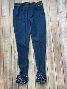 Matilda Jane size 10 Let's Get Together Girls Ruffle Jeggings B14 - Picture 1 of 2