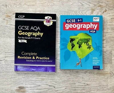GCSE 9-1 Geography AQA Revision Guide: 1st edition (GCSE Geography AQA 2016) - Image 1 of 2