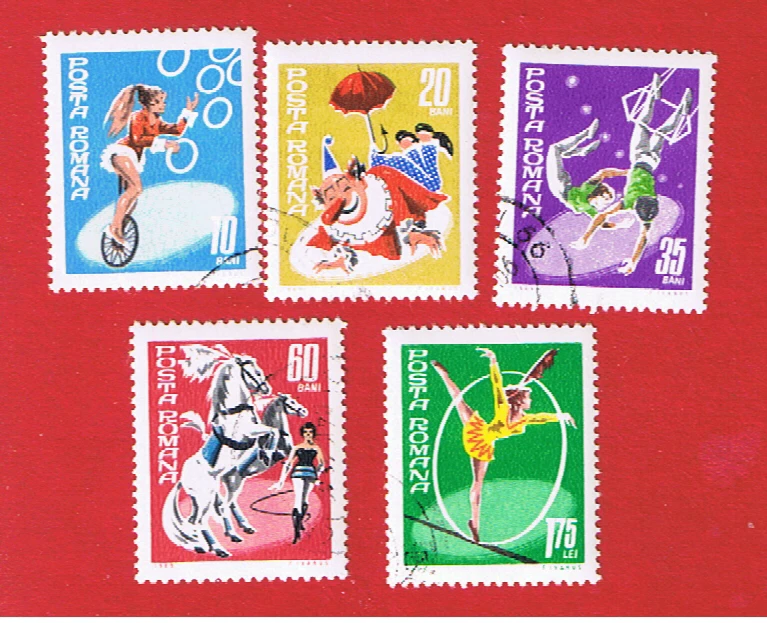 Rumania #2118-2122 En estado bastante bueno usado Juegos Olímpicos conjunto corto envío y devolución gratuitos Foto 1 de 1