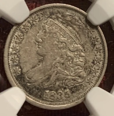 1835 CAPPED BUST DIME - NGC XF 40 - Image 1 of 4