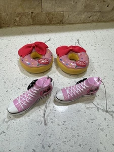 Set Of 4 JoJo Siwa Christmas Ornaments JoJo Donut Shoe - Picture 1 of 6