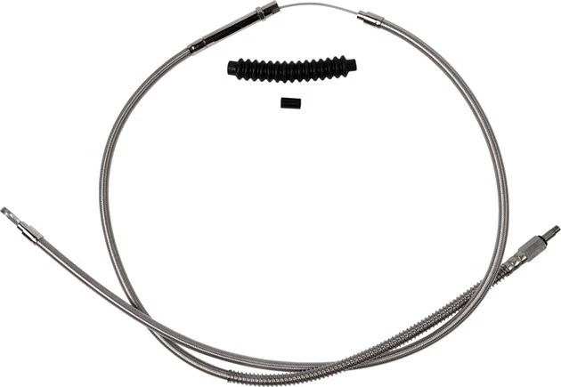 Cable de embrague trenzado de acero inoxidable Barnett #102-30-10062 Harley Davidson Foto 1 de 1