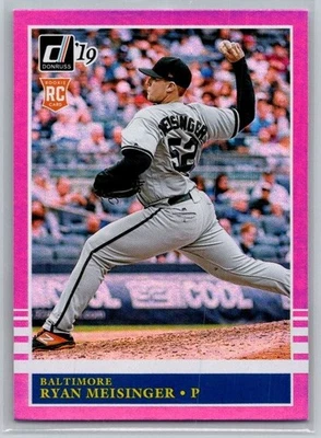2019 Panini Donruss - Retro 1985 Ryan Meisinger #248 (RC) Pink - Image 1 of 2