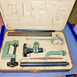 Mitutoyo Back Plunger Dial Indicator Set Made in England Machinist Tool Kit - Bild 1 von 8