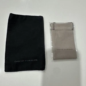 David Yurman kleines 3,75" mal 2,5" Wildleder Schmuckbeutel Neu mit Staubpolster - Bild 1 von 2