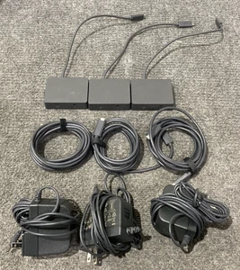 Lotto 3 divisori di alimentazione per fotocamera rally Logitech V-U0052 con adattatori - Foto 1 di 4