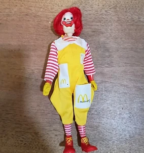 McDonalds Vintage Toggle Head Doll Ronald McDonald 7 Inch - Picture 1 of 11