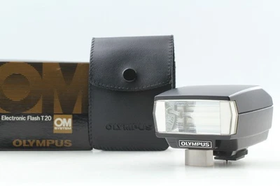[Sin usar en caja] Flash electrónico Olympus T20 para cámara fotográfica OM-1 OM-2 de JAPÓN Foto 1 de 4