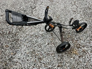 Sun Mountain SPEED CART V1R Push Cart - Black/Fire Red - Picture 1 of 20