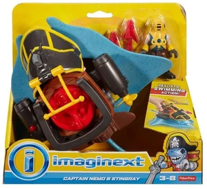 Imaginext Captain Nemo & Stingray Actionfigur Spielset - Bild 1 von 5