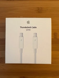 Apple Thunderbolt 2 to Thunderbolt 2 2m Cable A1410 MD861LL/A - White - Afbeelding 1 van 2