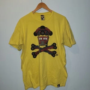 JOHNNY CUPCAKES TRANSFORMERS Autobones T-Shirt Mens XL Optimus Prime Autobots - Picture 1 of 5