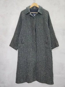 Vintage Rare Burberrys tweed irish overcoat L - Picture 1 of 10