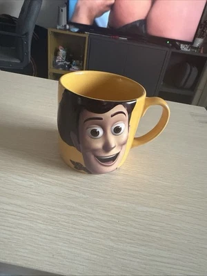 Disney Store 3D Toy Story Woody Mug - Yellow - Image 1 of 4
