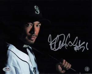 Ichiro Suzuki signed 8x10 photo PSA/DNA Seattle Mariners - Picture 1 of 1