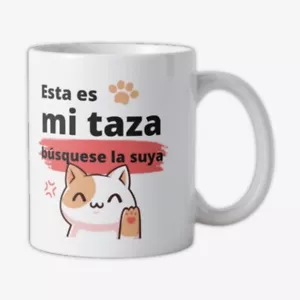 Esta Es Mi Taza Busquese La Suya - Sarkastischer Kaffeebecher 11 Unzen - Bild 1 von 2