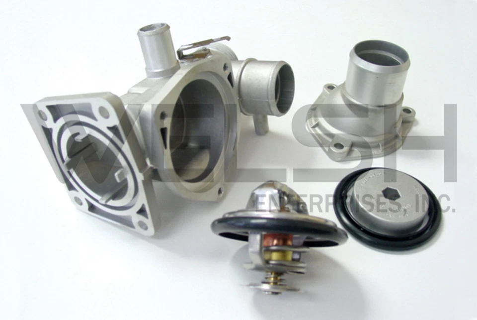 Jaguar S-Type (V8) Aluminum Thermostat Housing Kit WITH THERMOSTAT - NCE2247 - Imagen 1 de 1