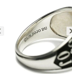 JAM HOME MADE JoJo's Bizarre Adventure College Ring Size 6.5 Silver Rare - Picture 1 of 4