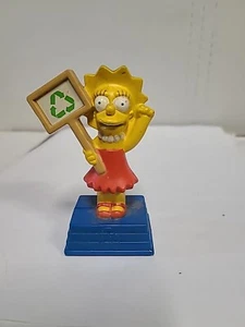 The Simpsons Movie Burger King Toy Lisa Recycle 2007 - Picture 1 of 5