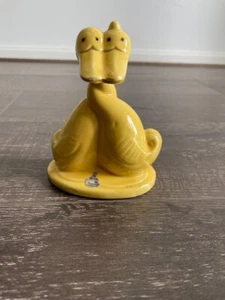 Vintage RARE Figurine 2 Yellows Ducks Cologne Crystals - Picture 1 of 5