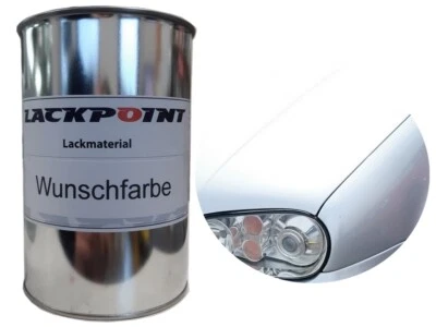 1 Liter Spritzfertig Basislack geeignet für VW LA7W Reflexsilber Metallic Autol - Bild 1 von 2