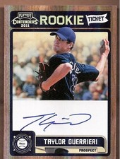 2011 Playoff Contenders Rookie Ticket Autographs #RT42 Taylor Guerrieri