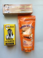 GAMME DE 3 PRODUITS KENACOL TUBE CREME SEL PAPAYE SUPER ECLAIRCISSATES