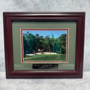 Vintage Masters Augusta National Golf Club 13. Loch gerahmtes Bild Golf Kunstwerk - Bild 1 von 15