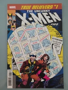 TRUE BELIEVERS: THE UNCANNY X-MEN - PYRO #1 (2019) DAYS OF FUTURE PAST! #141! - Picture 1 of 2