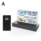 Weather Station Indoor Outdoor Color Screen Weather Temp Forecast Gauge?A T0h3