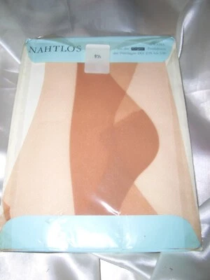 Vintage ERGEE hauchzarte Nylons Nylonstrümpfe Gr. 9,5 braun Perlonstrümpfe OVP - Bild 1 von 2