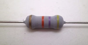 200 PCS! METAL OXIDE FILM RESISTOR 1W 47K OHMS ±5% SEE PHOTOS! FREE SHIP! RC - Picture 1 of 4