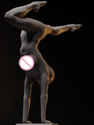 1/24 Scale Resin Figure Gymnast  Fantasy Scenes Diy Miniatures Diorama Model Kit - Image 1 of 4
